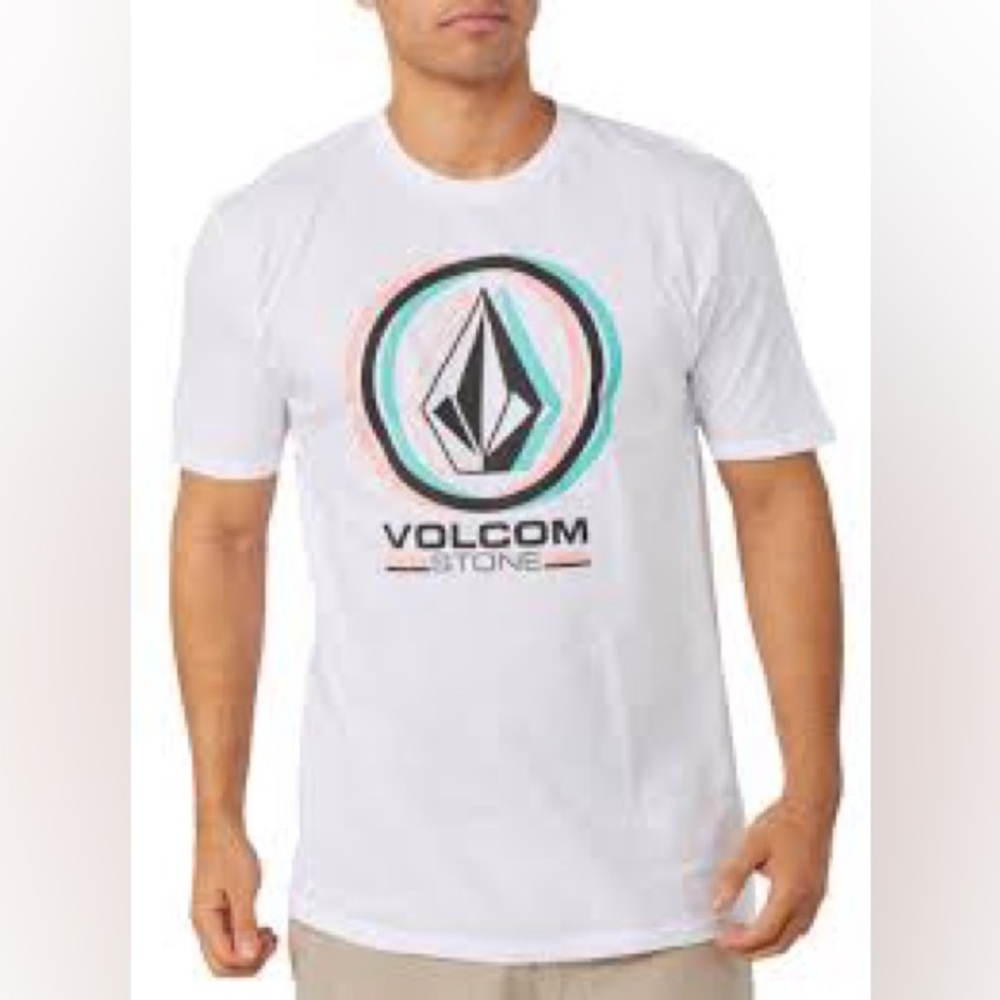 Volcom - NWOT Sedated Stone White Shirt Size Small